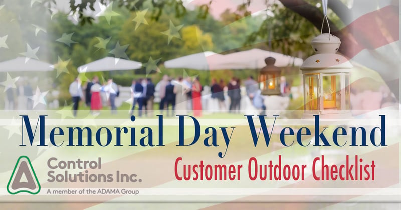 Feature image for Customer Outdoor Checklist for Memorial Day Weekend