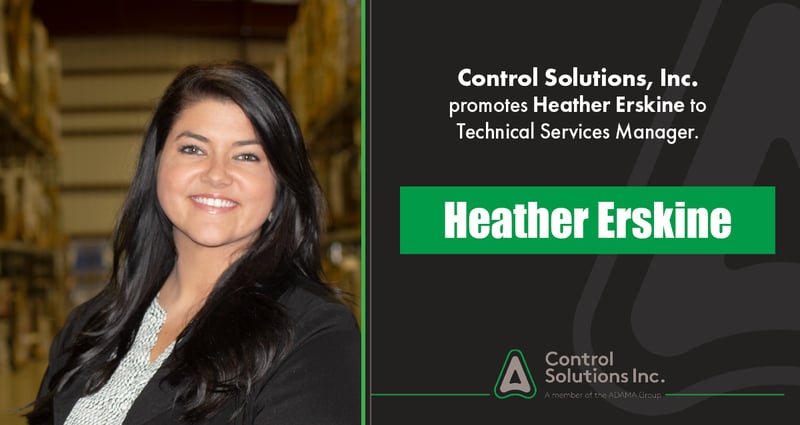 Feature image for Control Solutions, Inc. Promotes Heather Erskine