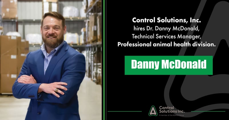 Feature image for Control Solutions, Inc. Hires Dr. Danny McDonald