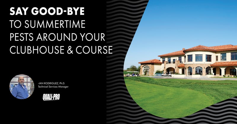 Feature image for Say Good-bye to Summertime Pests Around Your Clubhouse and Course