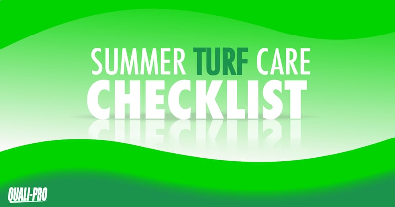 Feature image for Summer Turf Care Checklist